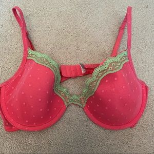 BOGO Izod Pink and Green Lace Bra